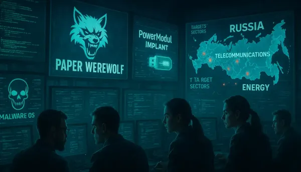 An Illustration for Analyzing Paper Werewolf's PowerModul Implant in Cybersecurity
