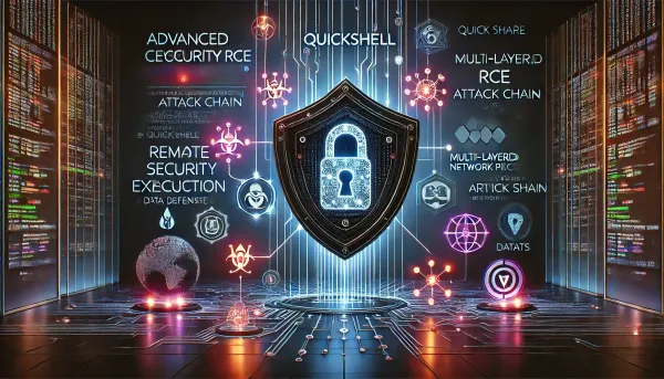 An Illustration for QuickShell RCE - Google Quick Share Vulnerability Exposed