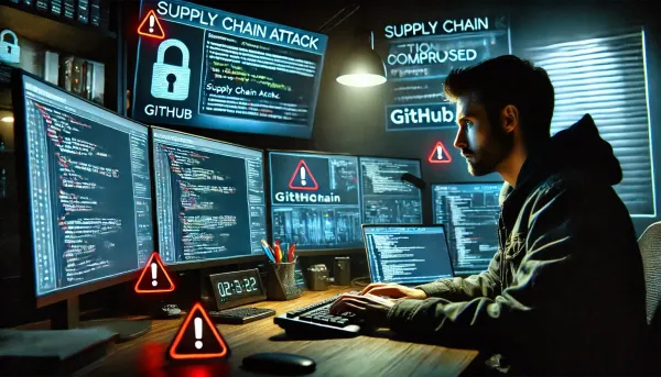 An Illustration for Supply Chain Attacks- Analyzing the tj-actions Incident